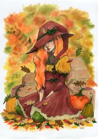 Autumn Witch - Marker